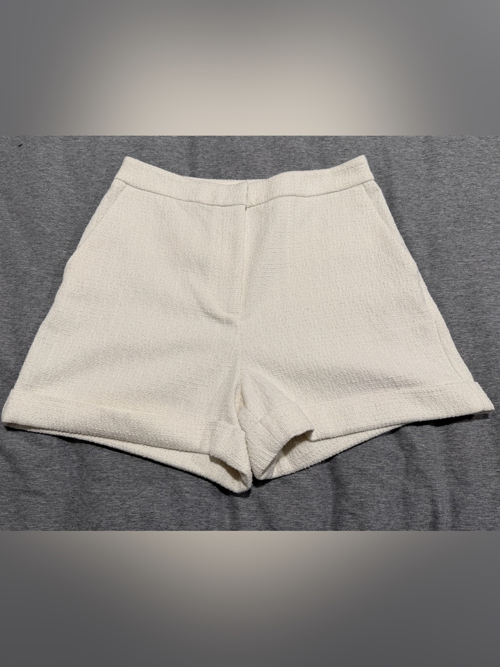 Express Boucle Tweed Shorts - Picture 2 of 4